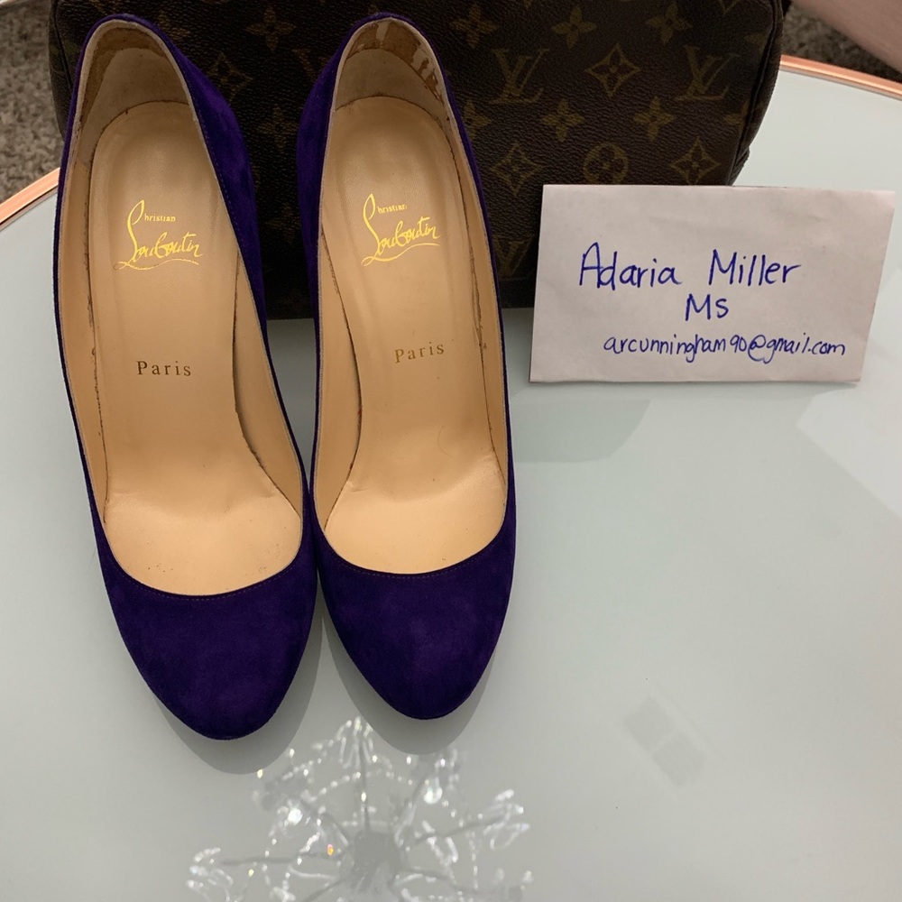 Christian Louboutin Filo Veau Velours 120